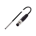 BALLUFF Inductive Barrel-Style Proximity Sensor, M8 x 1, 1 mm Detection, PNP Output, 10 → 30 V dc, IP67