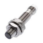 BALLUFF Inductive Barrel-Style Proximity Sensor, M8 x 1, 1.5 mm Detection, PNP Output, 10 → 30 V dc, IP67