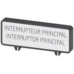 Siemens Extra Rating Plate, 3LD9 Series