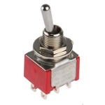 RS PRO Toggle Switch, Panel Mount, On-On, DPDT, Solder Terminal