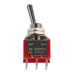 RS PRO Toggle Switch, Panel Mount, On-On, DPDT, Solder Terminal