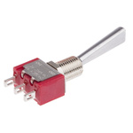 RS PRO Toggle Switch, Panel Mount, On-On, SPDT, Solder Terminal