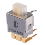 RS PRO IP67 PCB Slide Switch DPDT Latching 400 mA @ 20 V Side