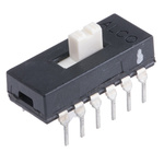 TE Connectivity PCB Slide Switch 4PDT Latching 300 mA @ 115 V dc Slide