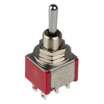 RS PRO Toggle Switch, Panel Mount, On-Off-On, DPDT, Solder Terminal