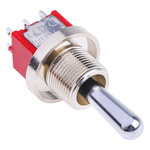 RS PRO Toggle Switch, Panel Mount, On-On, DPDT, Solder Terminal, 120 ac/dc, 28V ac/dc