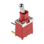 RS PRO Toggle Switch, PCB Mount, On-On, SPDT, Through Hole Terminal