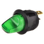 RS PRO Toggle Switch, Panel Mount, On-Off, SPST, Tab Terminal, 250V