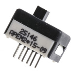 APEM PCB Slide Switch DPDT Latching 1 A @ 30 V dc Slide