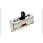 Alps Alpine Through Hole Slide Switch 4PDT Latching 100 mA Slide
