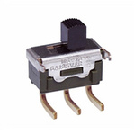 NKK Switches Bracket Mount Slide Switch SPDT Latching 100 mA Side