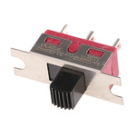 C & K Panel Mount Slide Switch SPDT Latching 6 A @ 120 V ac, 6 A @ 28 V dc Slide