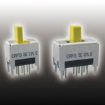 Nidec Components Through Hole Slide Switch DP3T 100 (Non-Switching) mA, 100 (Switching) mA Slide