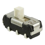 Nidec Components Surface Mount Slide Switch DPDT 200mA Slide