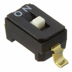 Nidec Components Surface Mount Slide Switch SPST 100mA Slide