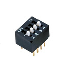 NIDEC COPAL ELECTRONICS GMBH Through Hole Slide Switch SPST 100 mA Slide