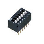 NIDEC COPAL ELECTRONICS GMBH Through Hole Slide Switch SPST 100 mA Slide