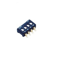 NIDEC COPAL ELECTRONICS GMBH Through Hole Slide Switch 4PST (On)-Off 100 mA Slide