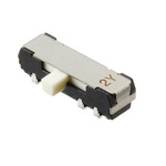 NIDEC COPAL ELECTRONICS GMBH Surface Mount Slide Switch DP3T DP 200 mA Slide