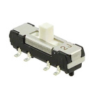 NIDEC COPAL ELECTRONICS GMBH Surface Mount Slide Switch DP3T DP 200 mA Slide