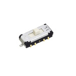 NIDEC COPAL ELECTRONICS GMBH Surface Mount Slide Switch DP3T DP 100 mA Slide