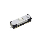 NIDEC COPAL ELECTRONICS GMBH Surface Mount Slide Switch DPDT DP 100 mA Slide