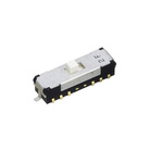 NIDEC COPAL ELECTRONICS GMBH Surface Mount Slide Switch DPDT DP 100 mA Slide