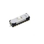 NIDEC COPAL ELECTRONICS GMBH Surface Mount Slide Switch 4P2T DP 100 mA Slide