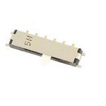 NIDEC COPAL ELECTRONICS GMBH Surface Mount Slide Switch SP4T SP 300 mA Slide