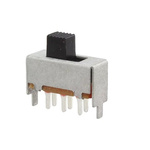 NIDEC COPAL ELECTRONICS GMBH Through Hole Slide Switch DPDT (On)-(On) 10 mA Slide