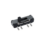 C & K Surface Mount Slide Switch DPDT (On)-(On) 3 A Standard