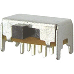 Nidec Components PCB Slide Switch DPDT Latching 300 mA @ 30 V dc Slide