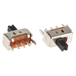 KNITTER-SWITCH PCB Slide Switch SPDT Latching 100 mA @ 12 V dc Slide