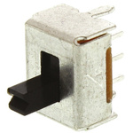 KNITTER-SWITCH PCB Slide Switch DPDT Latching 100 mA @ 12 V dc Slide