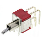 RS PRO Toggle Switch, PCB Mount, On-(On), DPDT, Through Hole Terminal