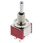 RS PRO Toggle Switch, Panel Mount, On-Off-On, DPDT, Solder Terminal, 250V ac
