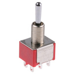 RS PRO Toggle Switch, Panel Mount, On-On-On, DPDT, Solder Terminal