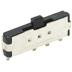 C & K PCB Slide Switch SPDT Latching 100 mA @ 12 V dc Slide
