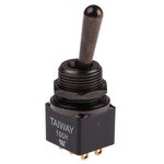 RS PRO Toggle Switch, PCB Mount, On-(On), DPDT, Solder Terminal