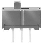 KNITTER-SWITCH PCB Slide Switch SPST Latching 300 mA @ 125 V ac, 350 mA @ 30 V dc Slide