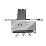 KNITTER-SWITCH Panel Mount Slide Switch SPST Latching 350 mA @ 30 V dc Slide