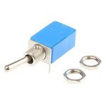 APEM Toggle Switch, PCB Mount, On-On, SPDT, Through Hole Terminal