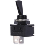 Arcolectric (Bulgin) Ltd Toggle Switch, Panel Mount, On-Off, SPST, Tab Terminal