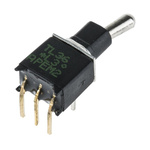 APEM Toggle Switch, PCB Mount, On-On, SPDT, Through Hole Terminal