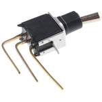 APEM Toggle Switch, PCB Mount, On-On, SPDT, Through Hole Terminal