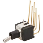 APEM Toggle Switch, PCB Mount, On-On, DPDT, Through Hole Terminal
