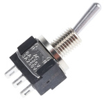 KNITTER-SWITCH Toggle Switch, Panel Mount, On-On, SPDT, Solder Terminal