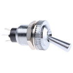 EOZ Toggle Switch, Panel Mount, On-On, SPDT, Solder Terminal