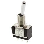 KNITTER-SWITCH Toggle Switch, Panel Mount, On-(On), SPDT, Solder Terminal