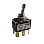 RS PRO Toggle Switch, PCB Mount, (On)-On, DPDT, Solder Terminal